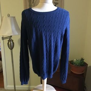 Blue Knit Sweater